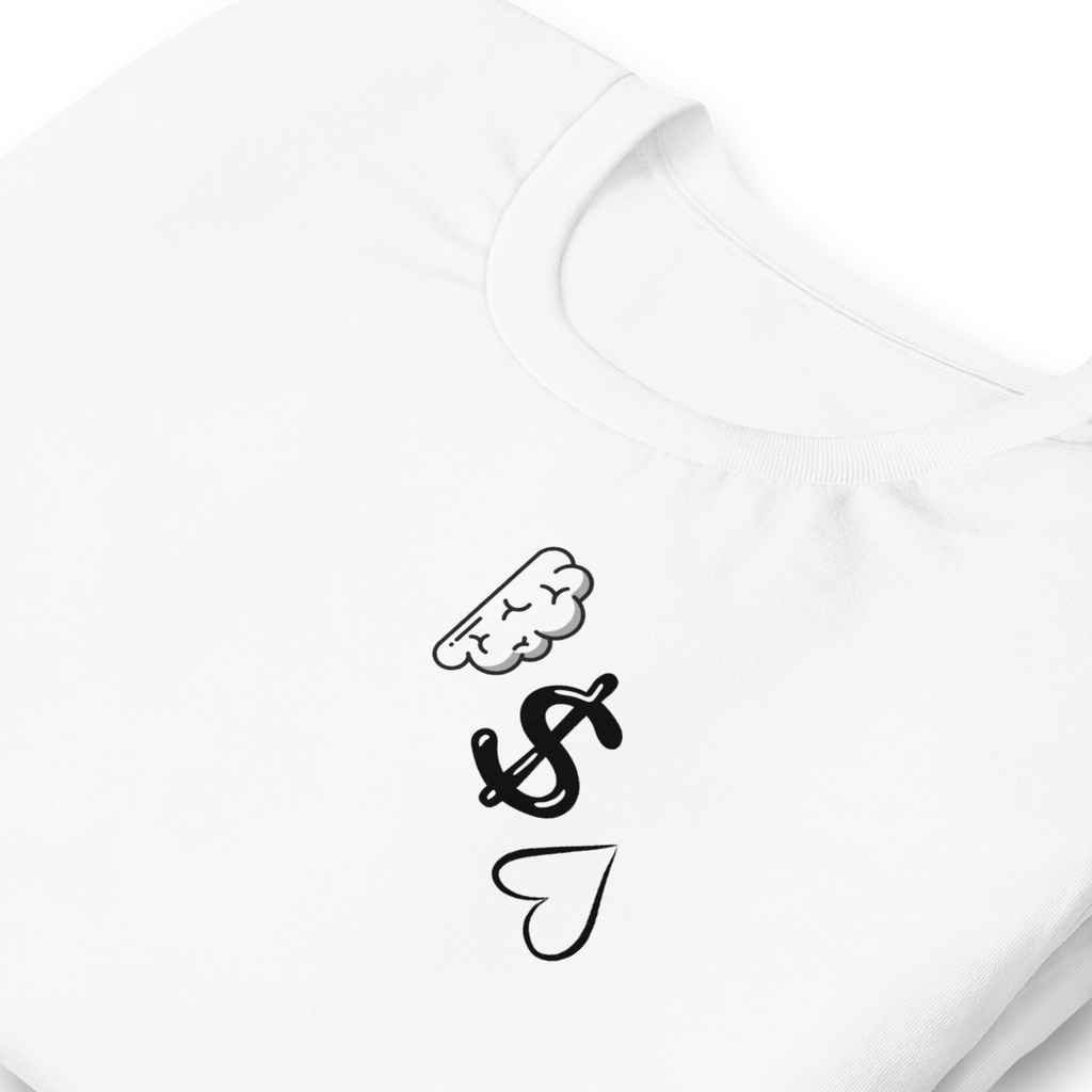 Unisex Printed T-Shirt • White